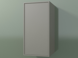 Armário de parede com 1 porta (8BUBBDD01, 8BUBBDS01, Clay C37, L 36, P 36, H 72 cm)