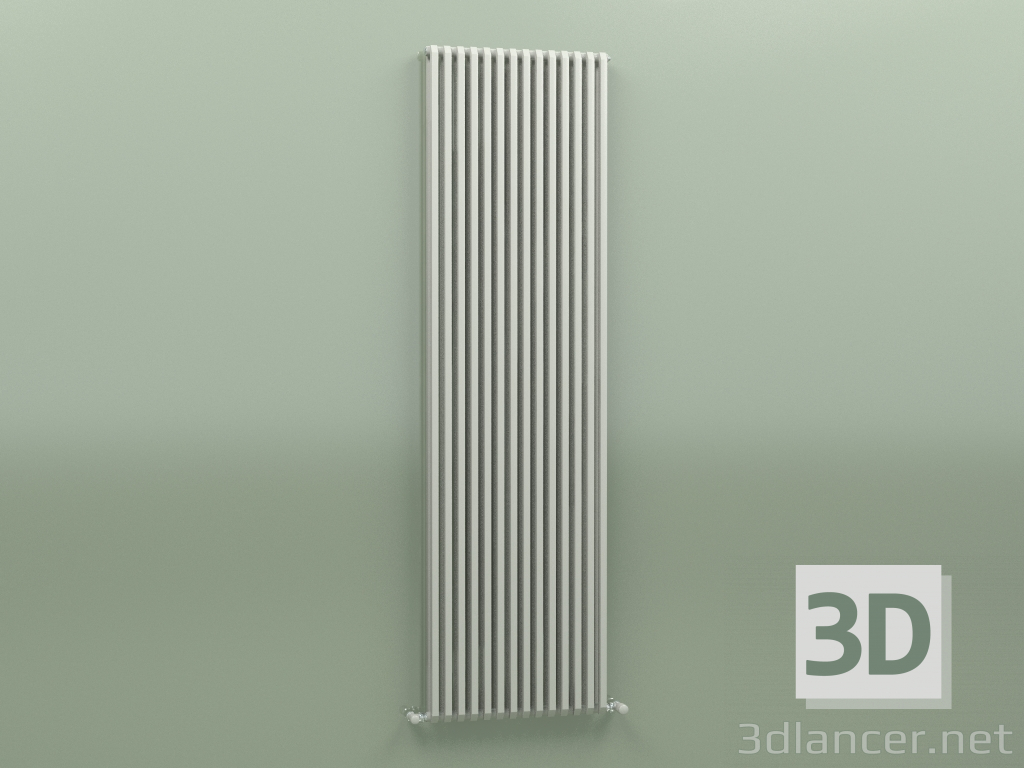 modello 3D Radiatore SAX 2 (H 2000 14 EL, grigio Manhattan) - anteprima