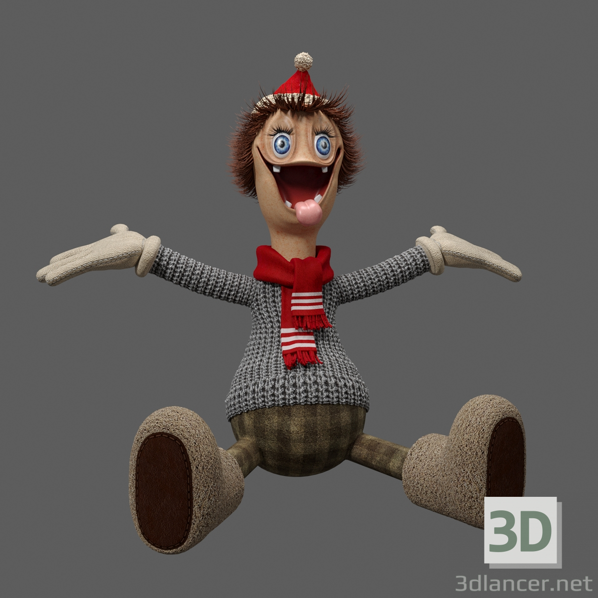 modello 3D di Giocattolo Chudik comprare - rendering