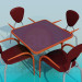 modèle 3D Table de Cafe - preview