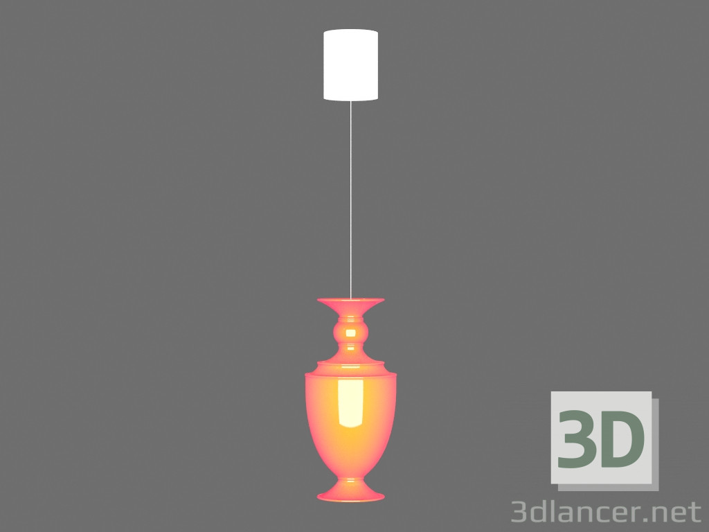 3D modeli Asma lambası Ardente - önizleme