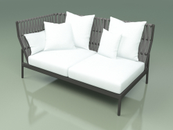Módulo de sofá direito 104 (cinto cinza)