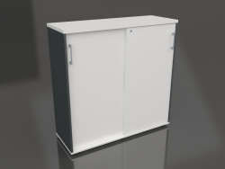 Шкаф с раздвижными дверями Standard MEA3P06 (1200x432x1189)