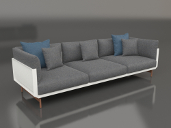 3-Sitzer-Sofa (Achatgrau)