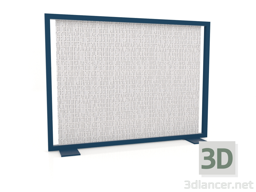 3d model Screen partition 150x110 (Grey blue) - preview