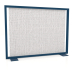 3d model Screen partition 150x110 (Grey blue) - preview