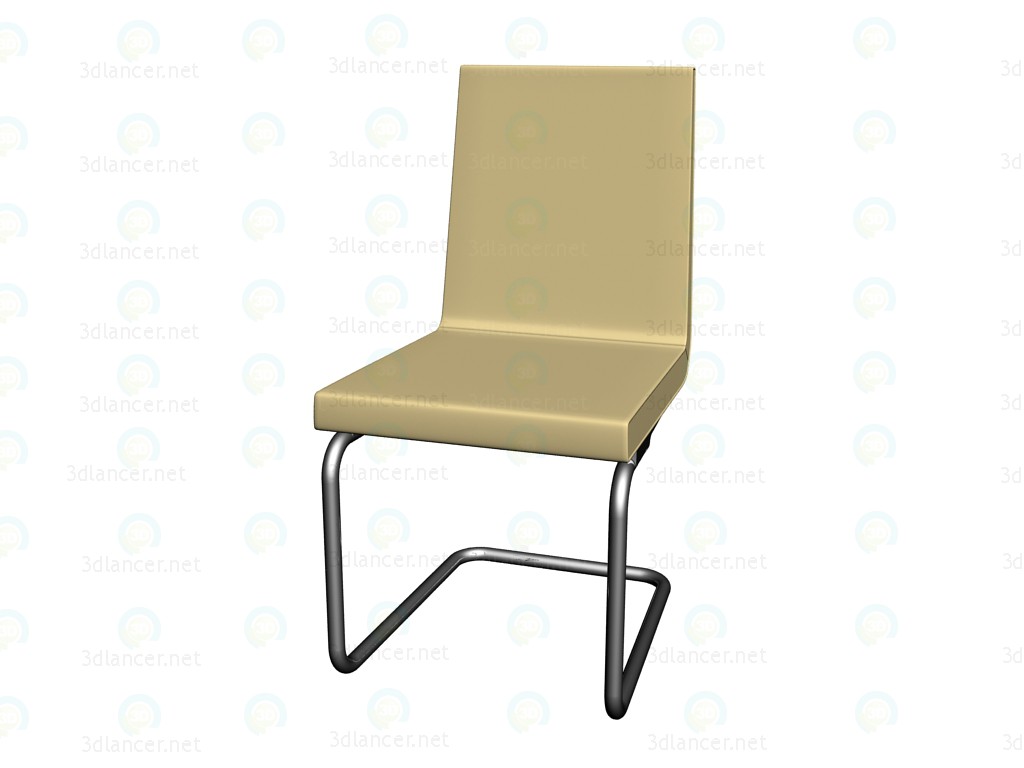 3d модель 620 4 стілець – превью