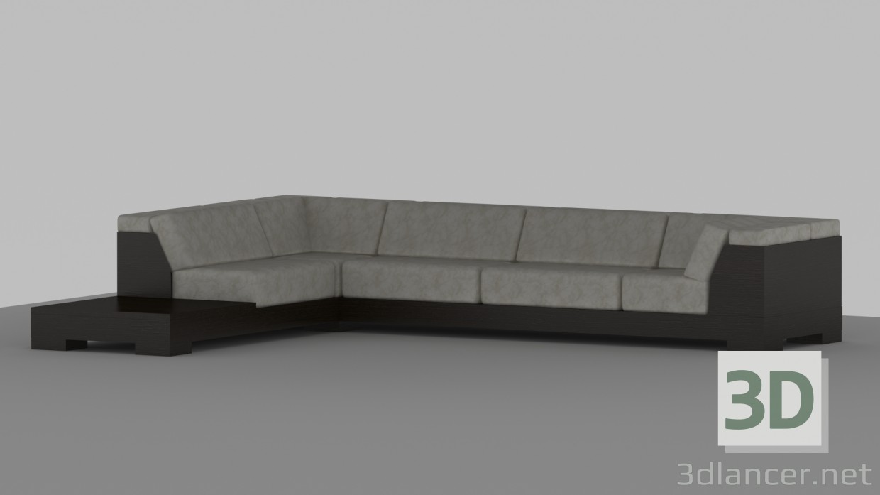 3 डी मॉडल सोफा by_TRS - पूर्वावलोकन