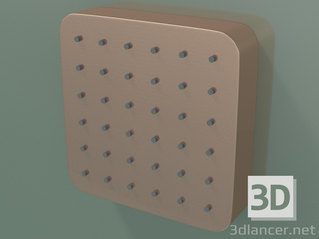 modèle 3D Module de douche 120x120 pour installation encastrée Softcube (36822310) - preview