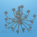 3d model A large chandelier for holiday accommodation - preview
