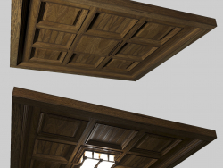 Design del soffitto in legno