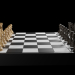 3d Шахматы модель купить - ракурс