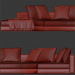 3d Комплект дивана Daniels01 модель купити - зображення