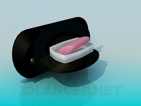 modèle 3D Accrocher le porte-savon - preview