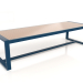 3 डी मॉडल कांच के शीर्ष के साथ डाइनिंग टेबल 307 (ग्रे नीला) - पूर्वावलोकन