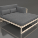 3d model XL modular sofa, section 2 right, high back (Sand) - preview