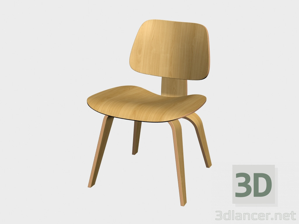 3D modeli Tabure Plywood Grubu DCW - önizleme