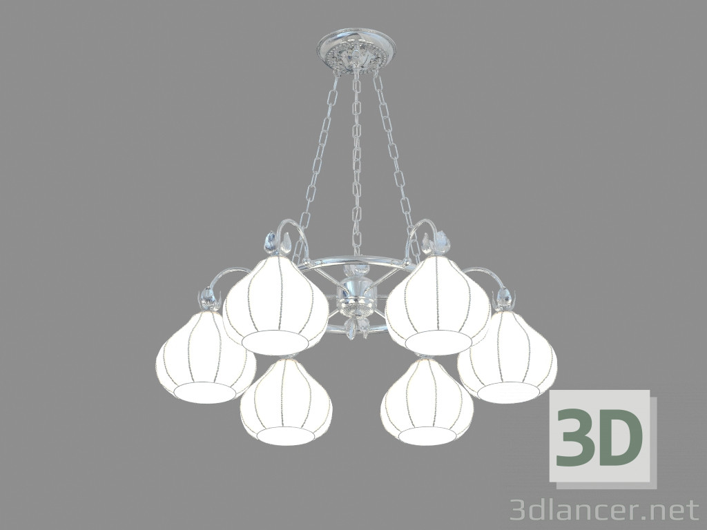 Modelo 3d Chandelier A2235LM-6WH - preview