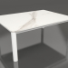 modello 3D Tavolino 70×94 (Bianco, DEKTON Aura) - anteprima