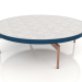 modèle 3D Table basse ronde Ø120 (Gris bleu, DEKTON Kreta) - preview