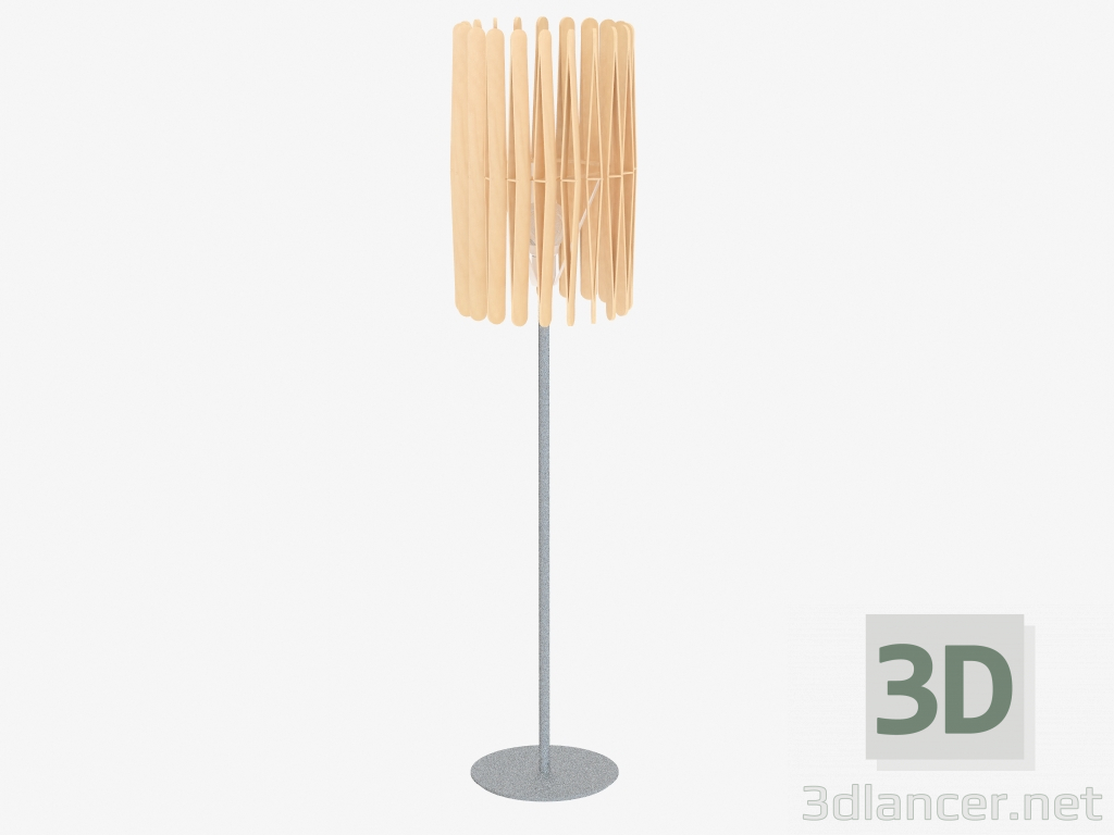 3D Modell Stehlampe F23 C01 69 - Vorschau