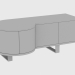 3D Modell Curbstone COURBET ANTE CABINET (160X70XH61) - Vorschau