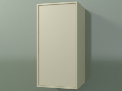 Wall cabinet with 1 door (8BUBBDD01, 8BUBBDS01, Bone C39, L 36, P 36, H 72 cm)