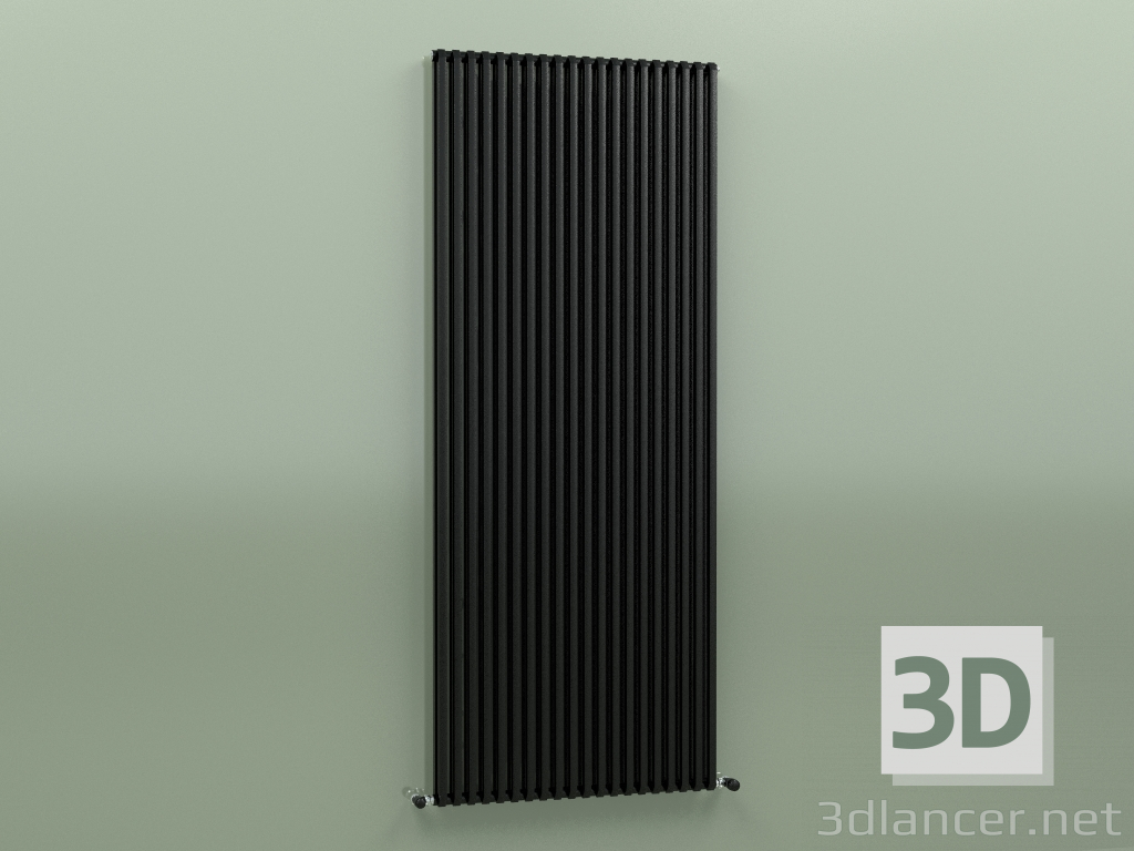 3 डी मॉडल रेडिएटर SAX 2 (एच 2000 20 ईएल, ब्लैक - आरएएल 9005) - पूर्वावलोकन