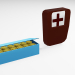 Kit médico de cartuchos 3D modelo Compro - render