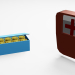 modèle 3D de Kit médical de cartouches acheter - rendu
