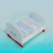 3D modeli Bir çocuk için yatak - önizleme