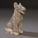 3d Dog Voronoi model buy - render