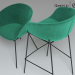 3d LaForma Chair ZADINE + Bar Chair ZADINE model buy - render