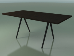 Rectangular table 5432 (H 74 - 90x180 cm, legs 180 °, veneered L21 wenge, V44)