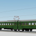 Tren eléctrico ER2 3D modelo Compro - render
