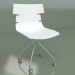 modèle 3D Chaise de retour sur roulettes (blanche) - preview