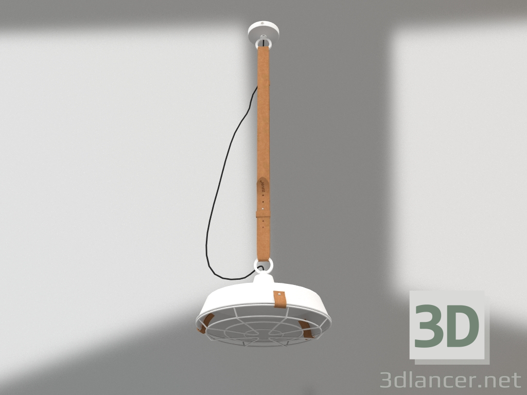 modello 3D Lampada a sospensione Dek 40 (Bianco) - anteprima