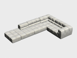 sofá modular esquina Tufty