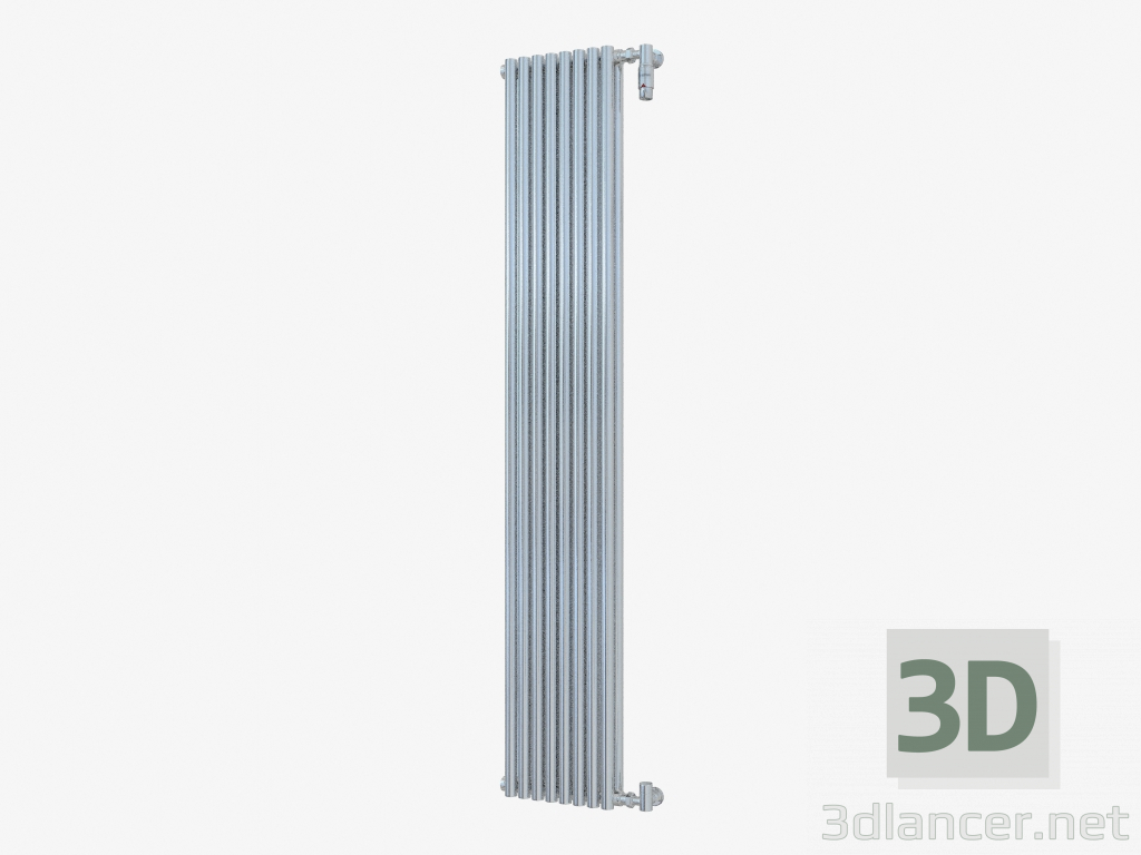modello 3D Radiatore Estet (1800x325; 8 sezioni) - anteprima