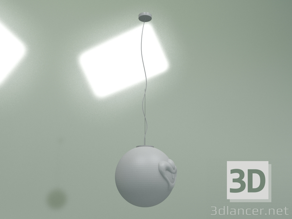 3D modeli Süspansiyon lambası Tavşan - önizleme