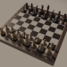 3d Шахматы классические модель купить - ракурс