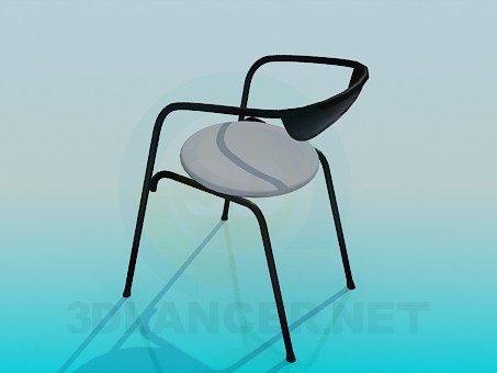 modèle 3D Chaise de café - preview