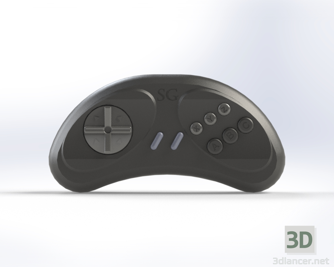 3d Gamepad model buy - render