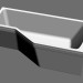 modèle 3D Baignoire asymétrique BeHappy VANA-1600 L - preview