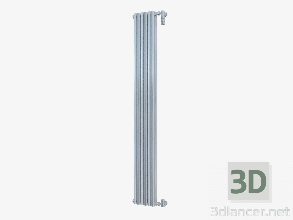 modello 3D Radiatore Estet (1800x249; 6 sezioni) - anteprima
