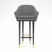 3d Stellar Works - Lunar Bar Chair model buy - render