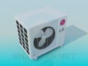 Unidad exterior aire acondicionado LG