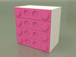 Chest of drawers (Pink)