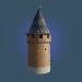 Torre Nikitskaya 3D modelo Compro - render