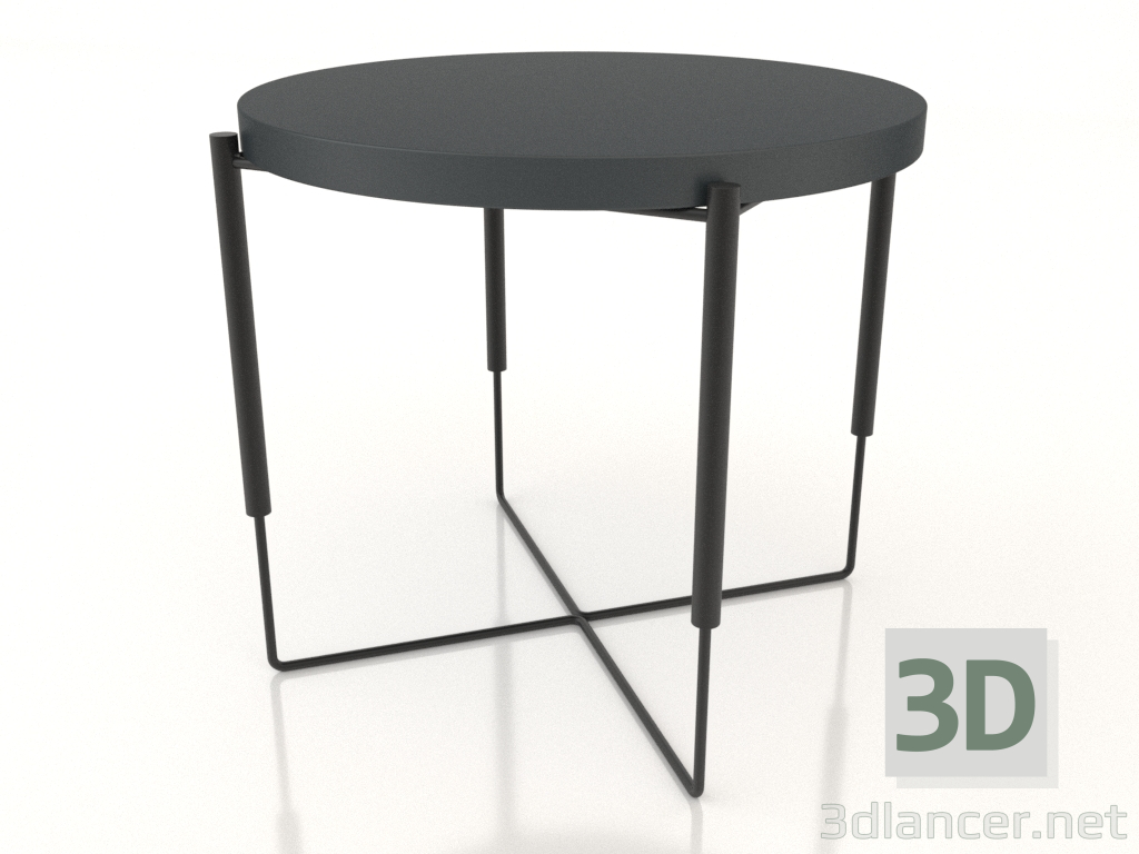 3d model Coffee table Ti-Table (dark gray) - preview